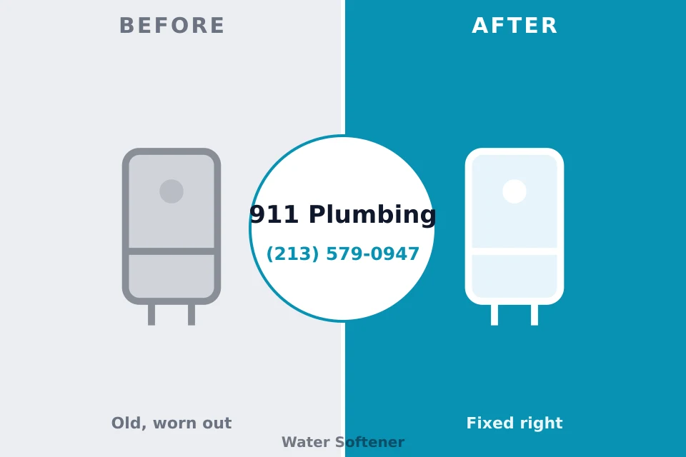 Before and after: plumbing repair Hightstown, NJ